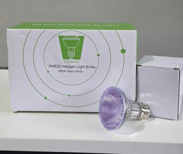 6-Pack PAR20 Flood 39W Halogen Light Bulbs - Dimmable, Warm - photo 5