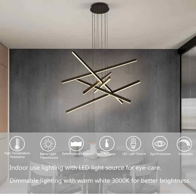 Artop Modern LED Chandelier 6-Light - Dimmable - photo 2
