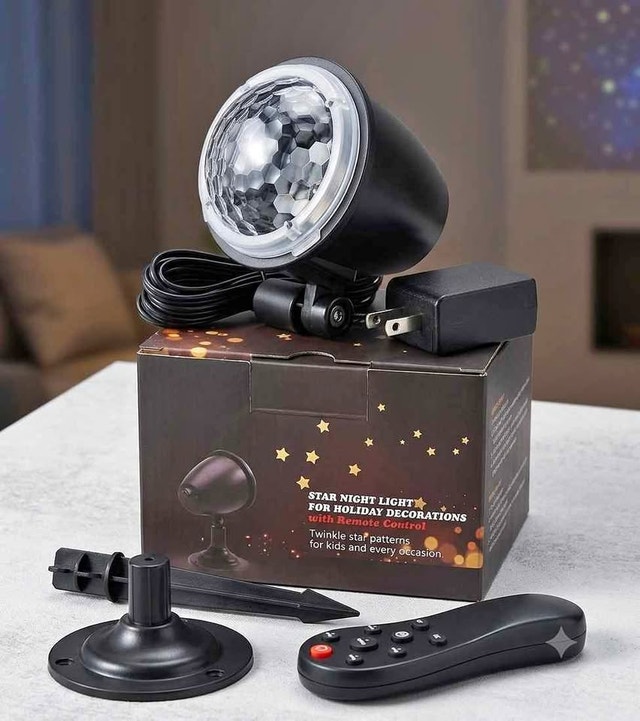 Star Projector Night Light – Magic Galaxy Ceiling Display - photo 2
