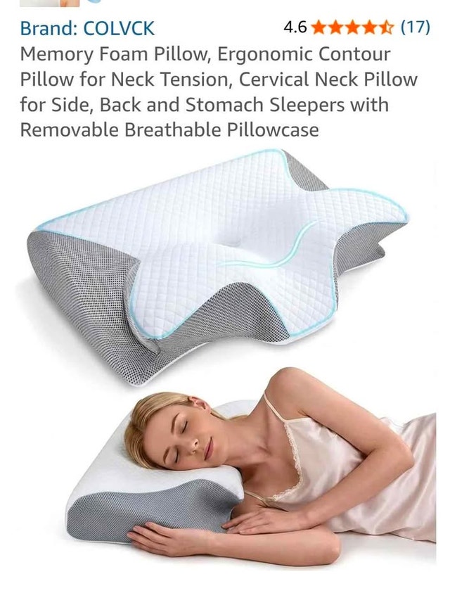 Brand New! Upgraded Ergonomic Cervical Pillow