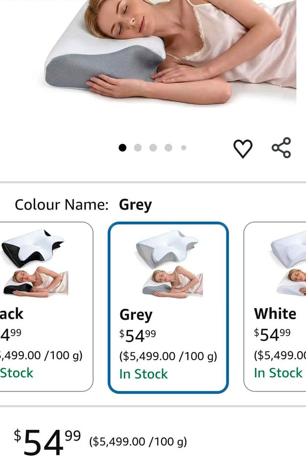Brand New! Upgraded Ergonomic Cervical Pillow - photo 5
