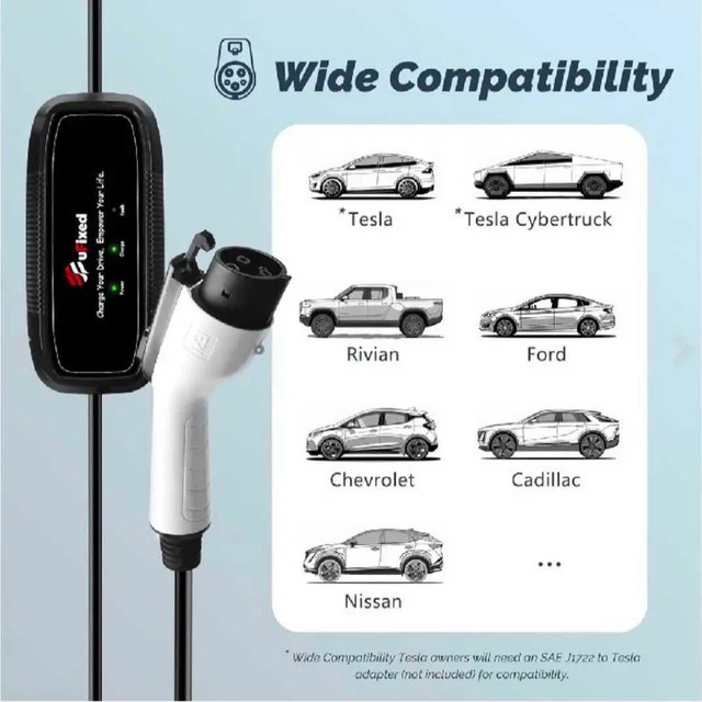 High-speed, reliable Level 2 electric vehicle charger by Ufixed - photo 2