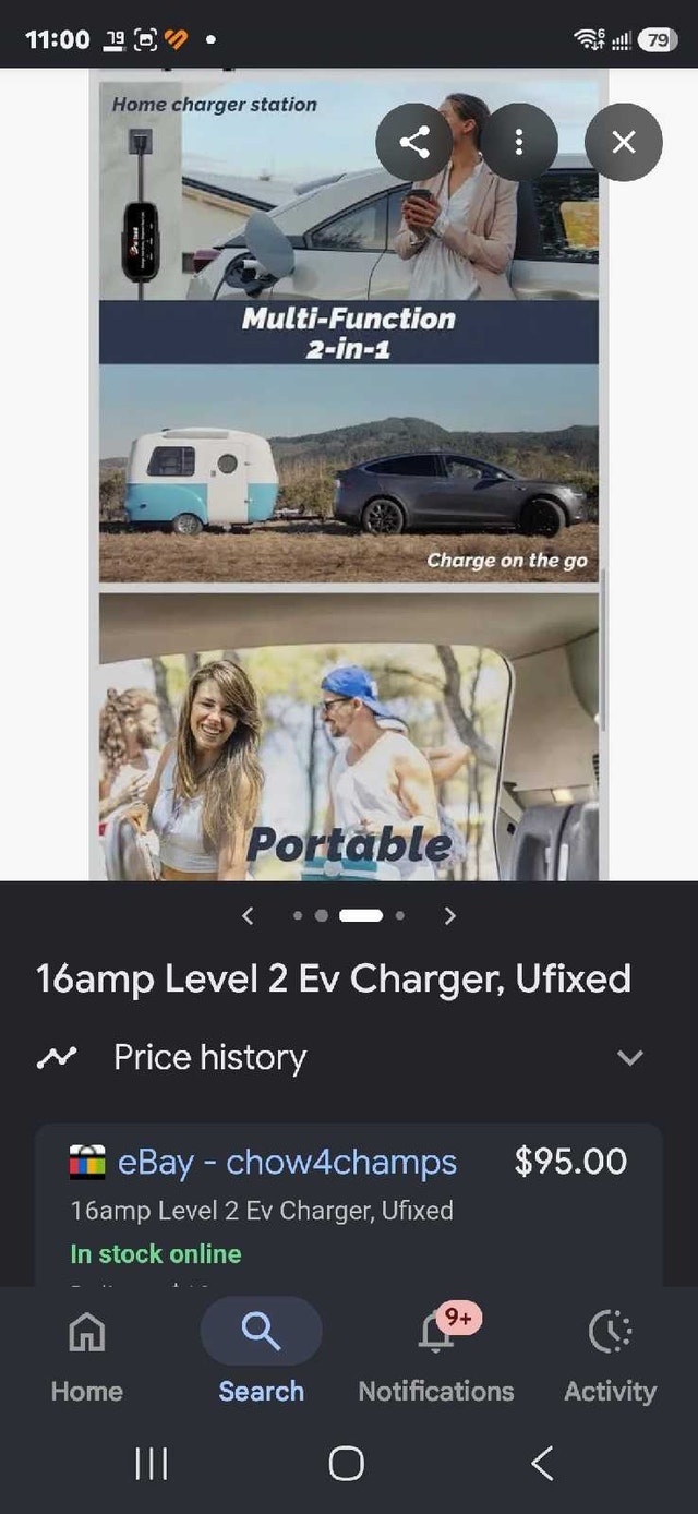 High-speed, reliable Level 2 electric vehicle charger by Ufixed - photo 4