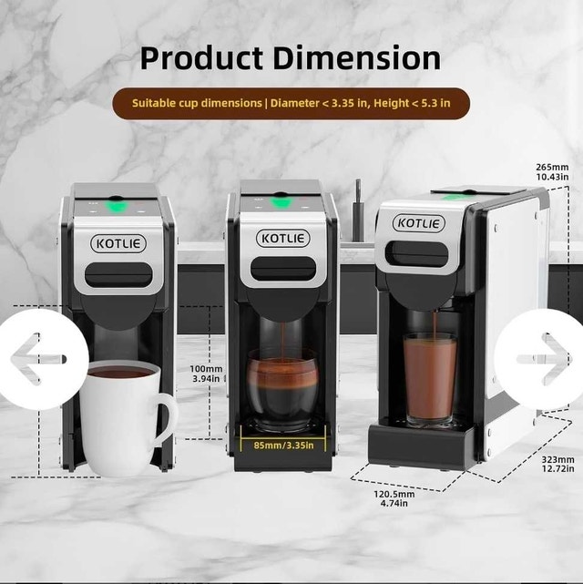 ☕ KOTLIE Multi Capsule & Powder Coffee Machine 4-in-1 - photo 2