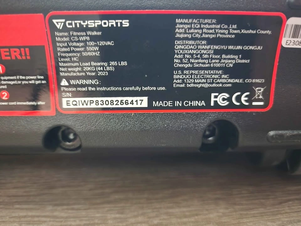 CitySports CS-WP8 Treadmill Walking Pad - photo 2