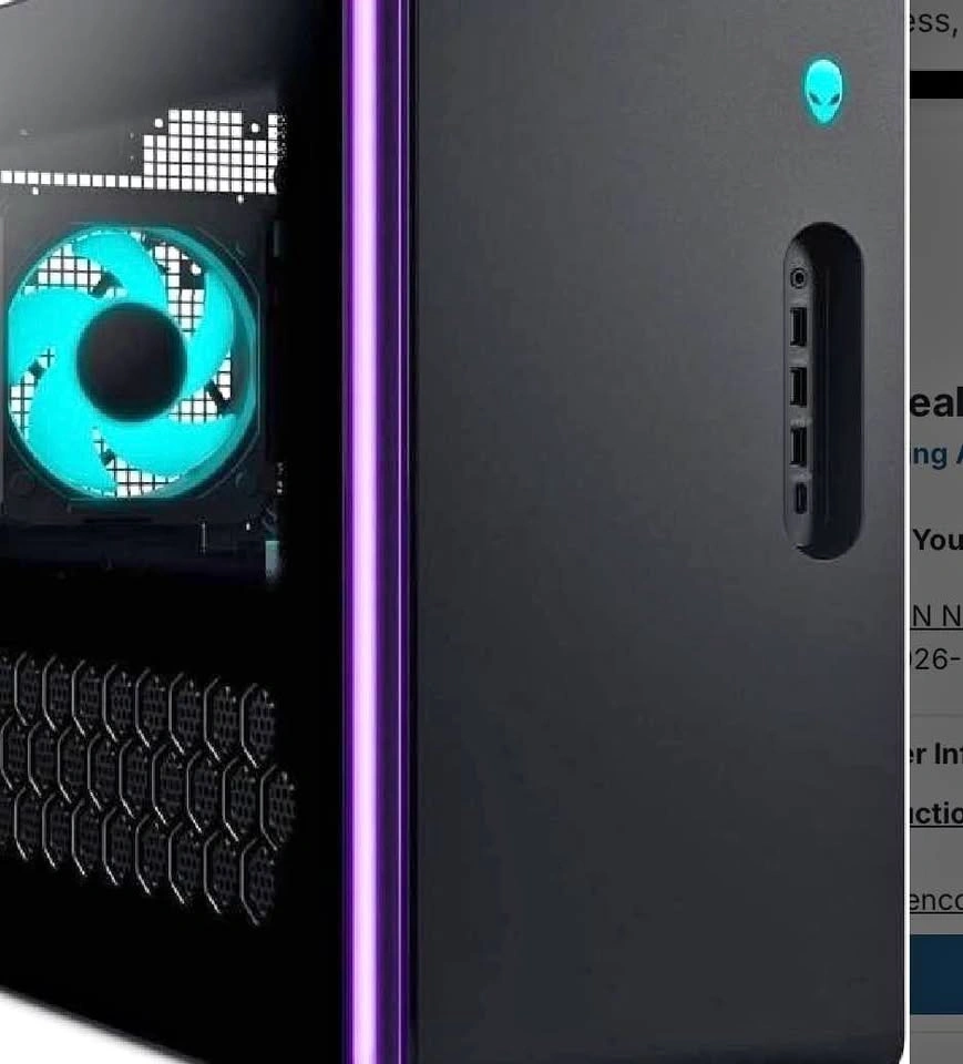Alienware Aurora Gaming PC – Ultra 7 265KF – 32GB DDR5