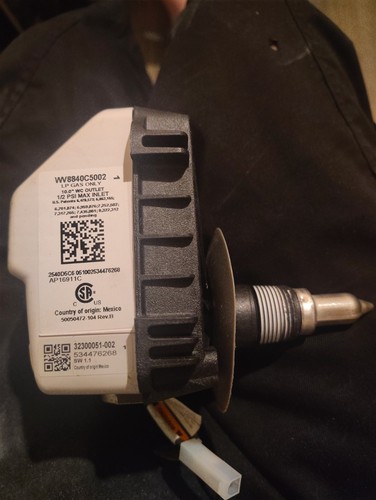 WV8840C5002 RESIDEO / HONEYWELL Gas Control Valve Liquid Propane - photo 2