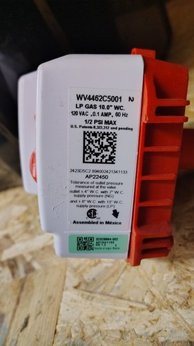 Resideo WV4462C5001 WV4462C1005 Water Heater Gas Valve 120V - photo 3