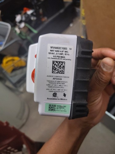 resideo water heater gas control valve