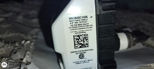 WV8840C1406 Water Heater Gas Valve NG - Brand New - photo 2