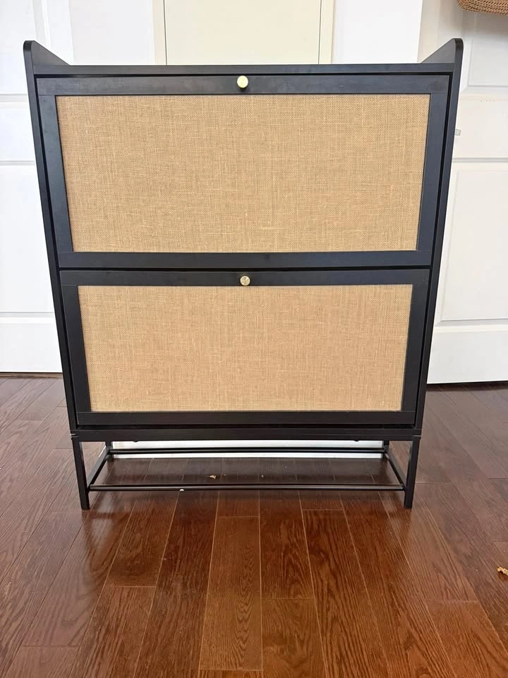 Shoe Storage Cabinet with 2 Flip Drawers