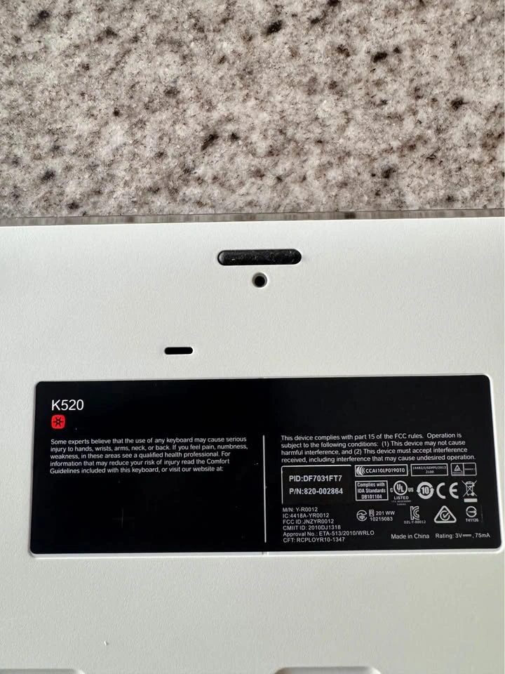 Logitech K520 Wireless Keyboard - photo 2