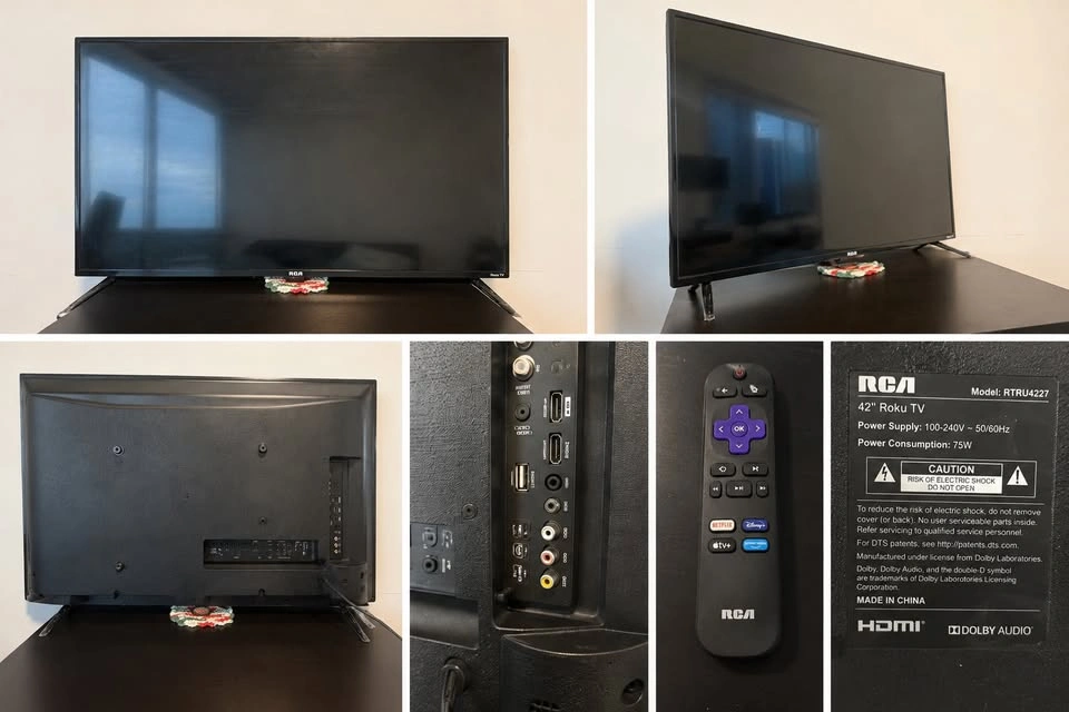 RCA 42' Roku TV - photo 3
