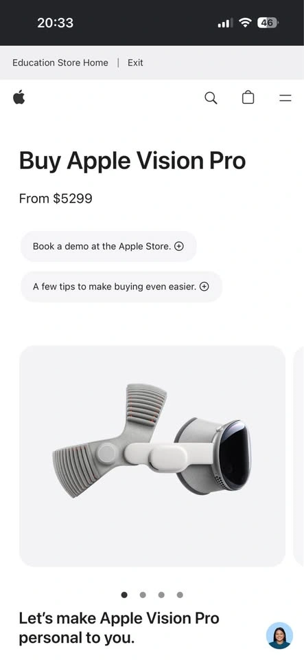 Apple Vision Pro M5 - 512GB - photo 4