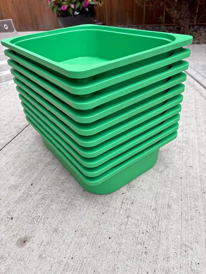 IKEA TROFAST Storage Bins - Set of 10