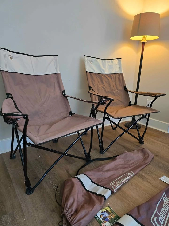 Set of 2 Coleman Comfort Sling Chairs - photo 3