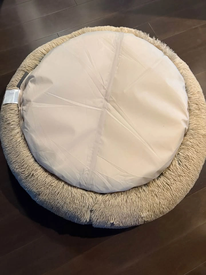 Calming Pet Bed Taupe Shag - photo 3