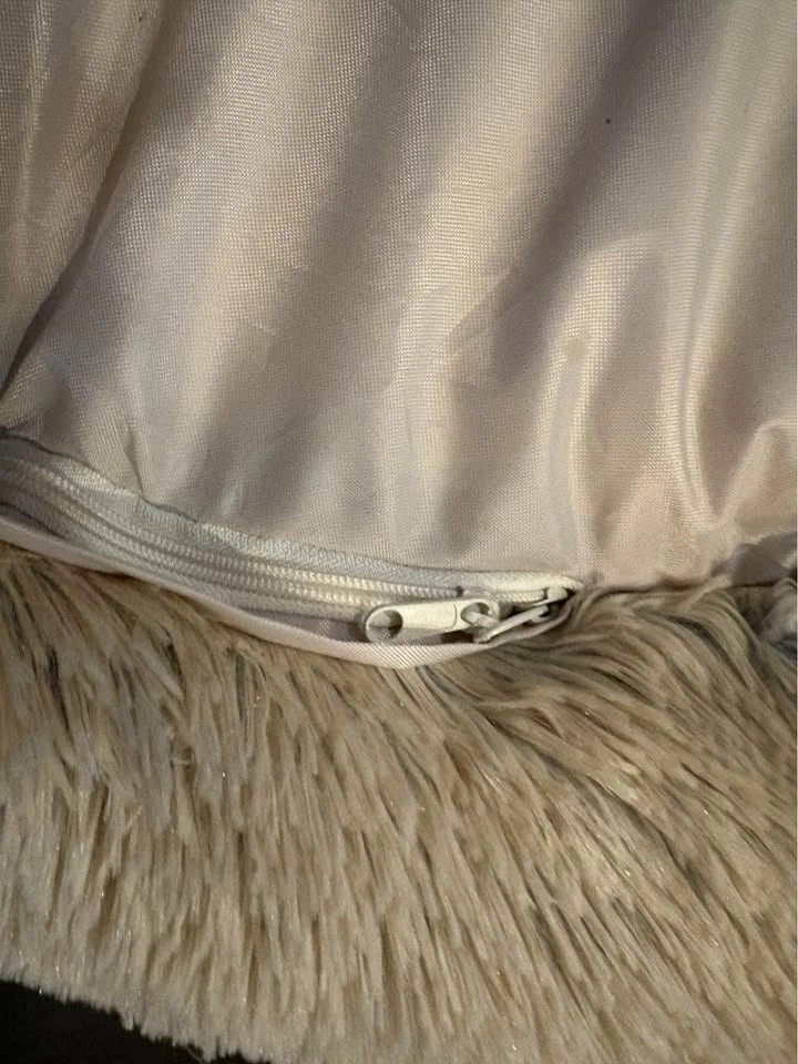 Calming Pet Bed Taupe Shag - photo 4