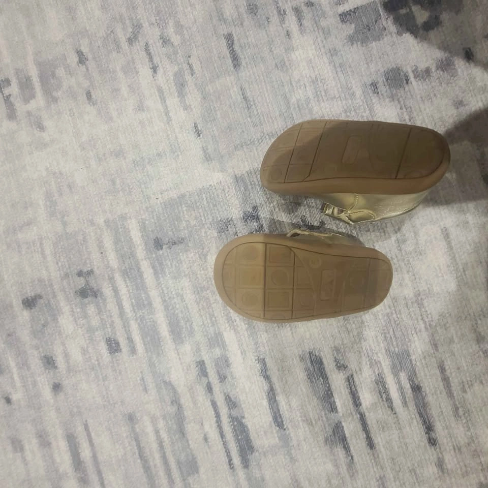 Gold Bow Mary Jane Toddler Shoes - photo 2