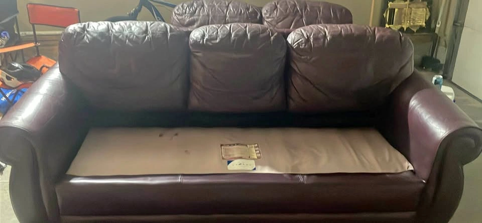 Laz-Boy Leather Sofa