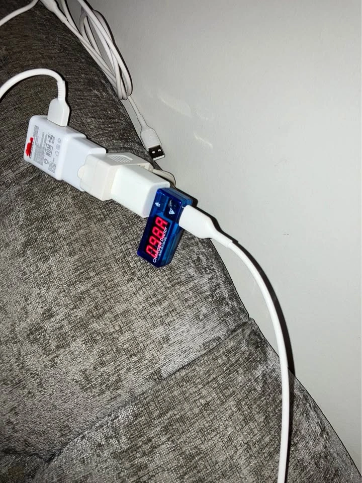 USB Voltmeter Ammeter + USB C to USB A 3.0 Adapter - photo 4