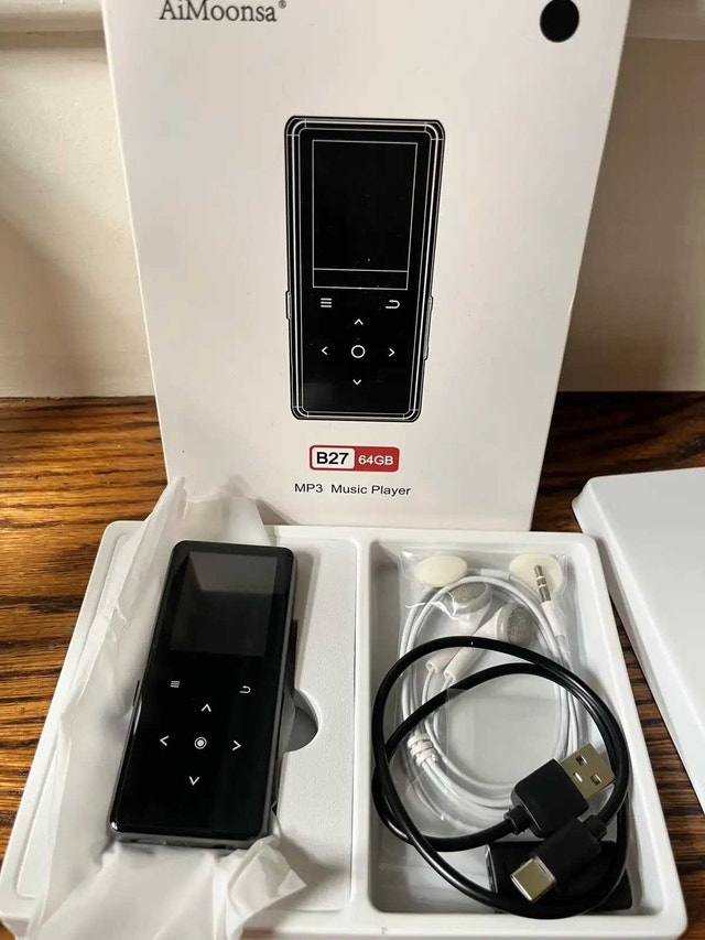 AiMoonsa 64GB MP3 Player New Open Box