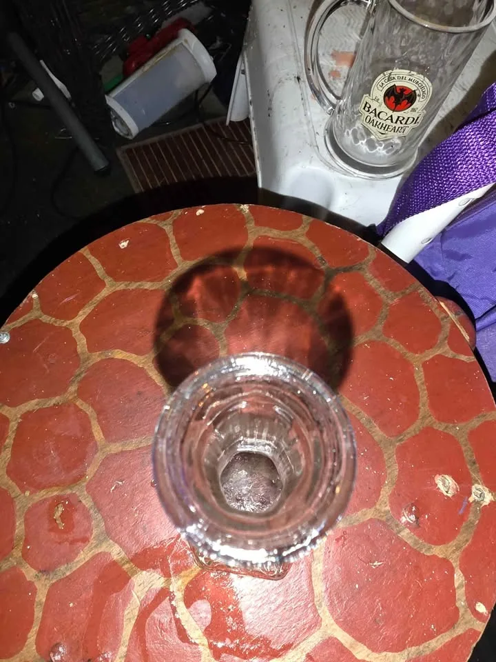 E. O. Brody company Cleveland Ohio clear glass flower vase image indicator(8)