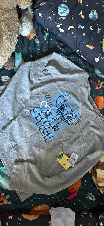 Disney Stitch Grey Hoodie