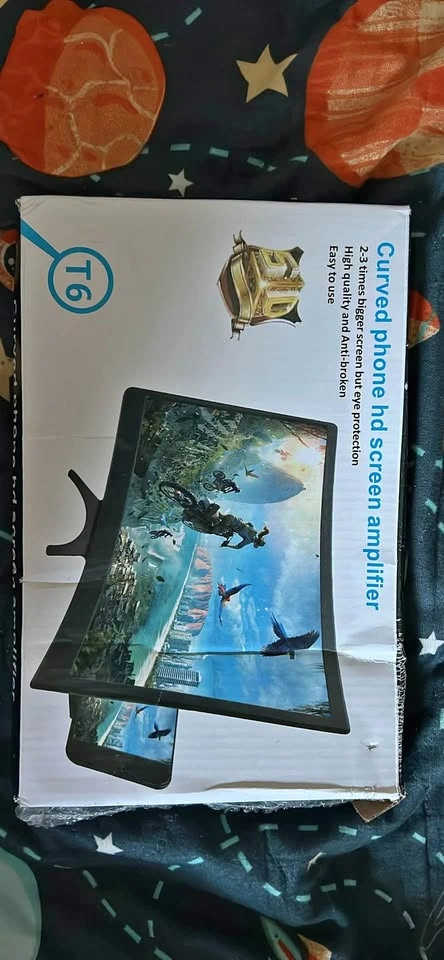 T6 Curved Phone HD Screen Amplifier