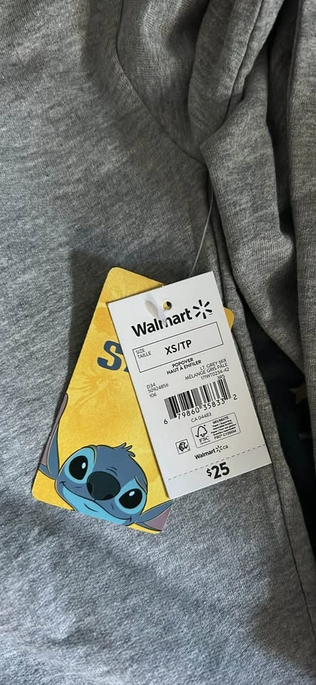 Disney Stitch Sweatshirt Size XS - photo 2
