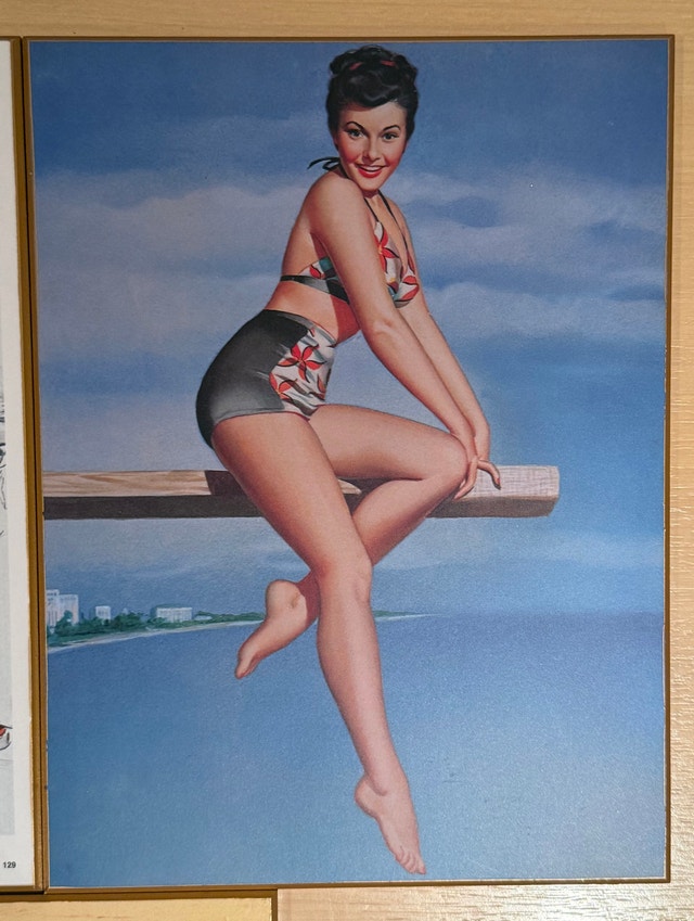 Vintage Pin-Up Art Prints - Set of 5 - photo 2