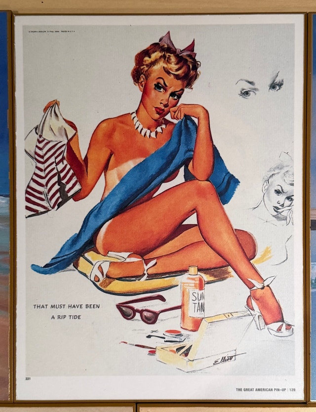 Vintage Pin-Up Art Prints - Set of 5 - photo 3