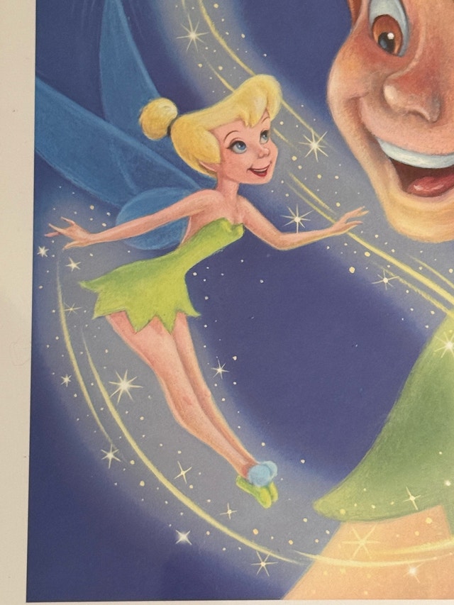 Disney Peter Pan and Tinker Bell Framed Art - photo 3