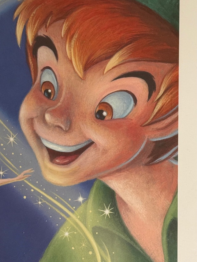 Disney Peter Pan and Tinker Bell Framed Art - photo 4