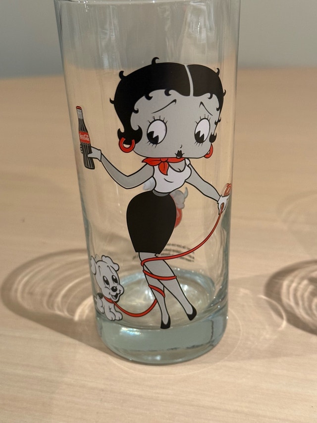Coca-Cola Betty Boop Glassware Set - photo 3
