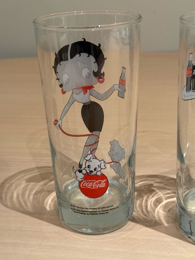 Coca-Cola Betty Boop Glassware Set - photo 4