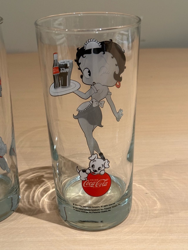 Coca-Cola Betty Boop Glassware Set - photo 5