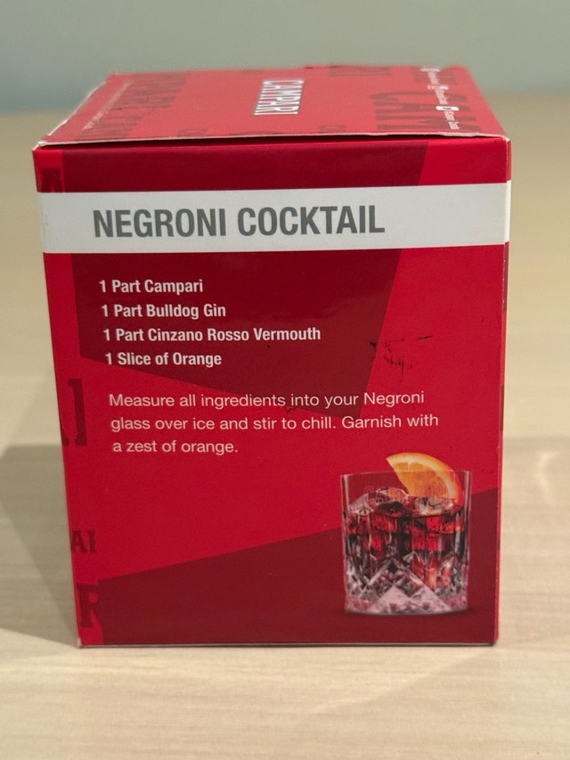 Campari Negroni Glass - photo 3