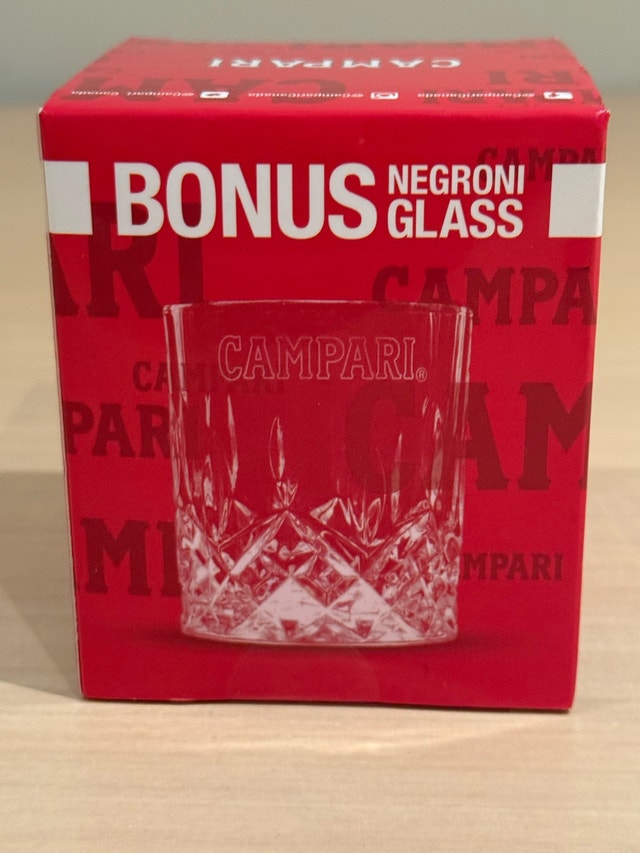 Campari Negroni Glass - photo 4