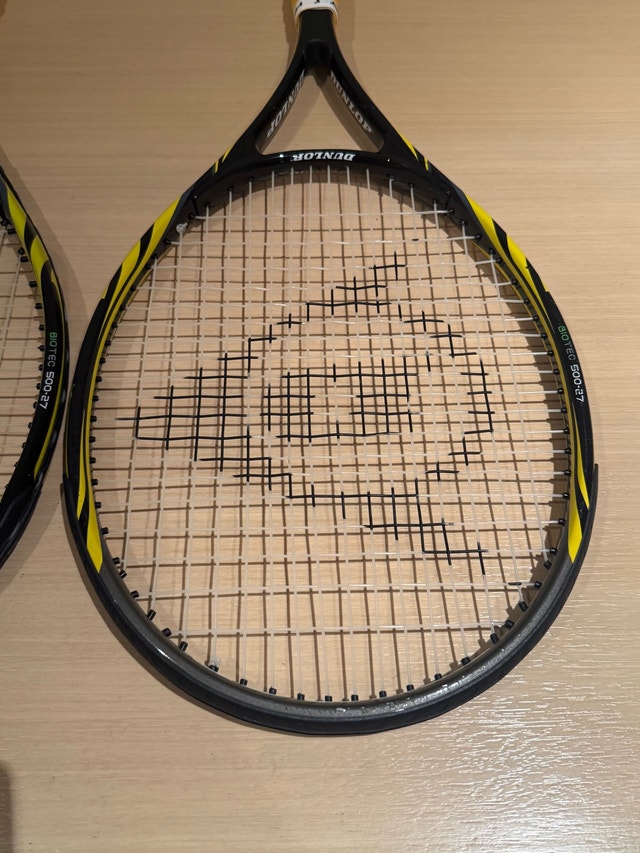 Dunlop Biotec 500-27 Tennis Rackets Racquets - New Grips - photo 4