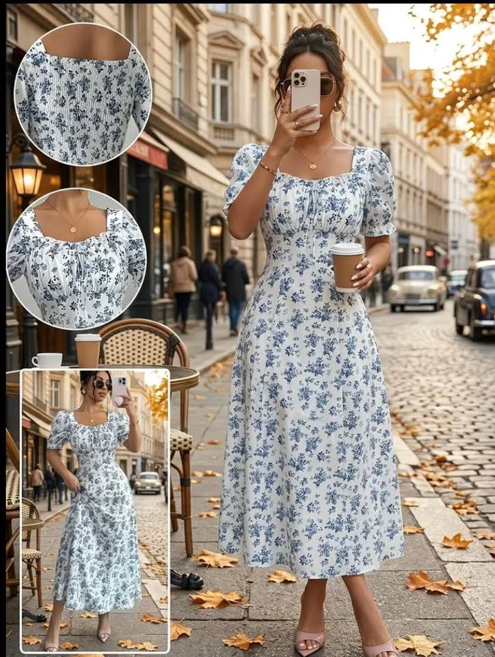 Lovely floral dress - photo 3