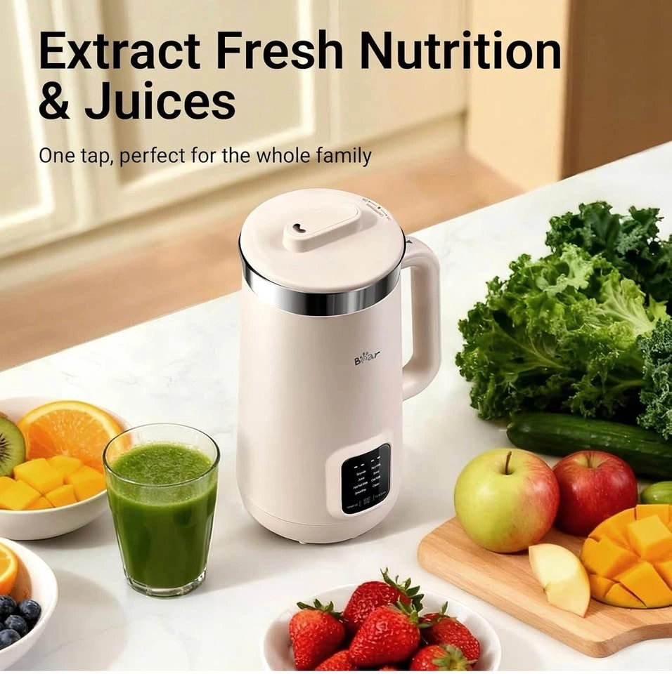 Bear 8-in-1 Nut Milk Maker, 40oz/1.2L Juicer Soy Milk Machine - photo 5