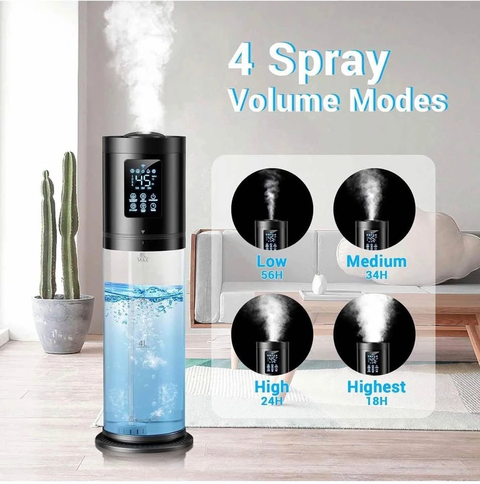 2.1 Gallon Cool Mist Humidifier for Large Rooms - photo 2