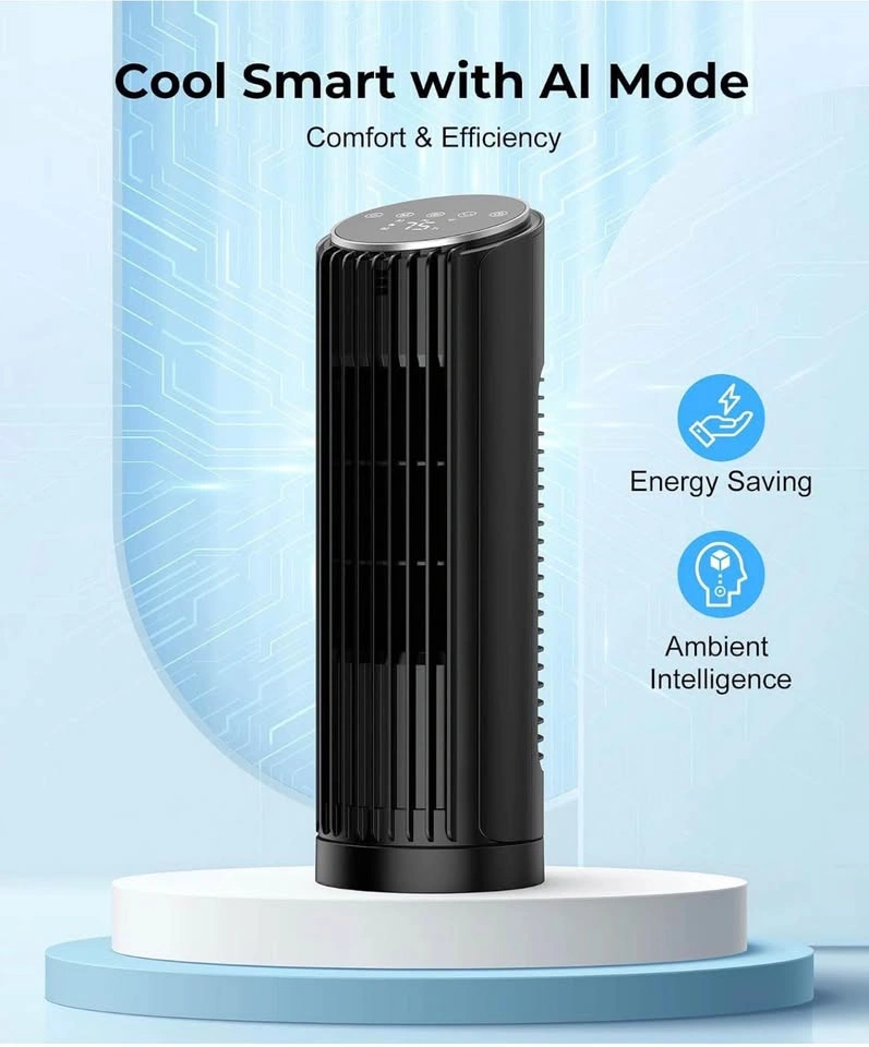 Tower Fan for Bedroom, 23ft/s Fans with Remote, 70° Oscillating - photo 3
