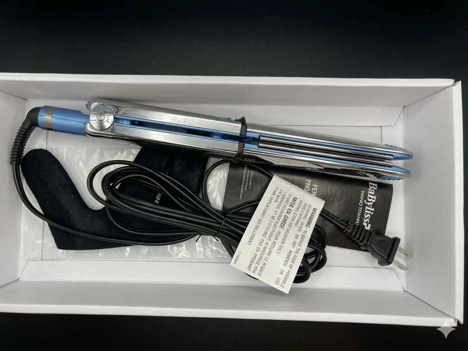 BaBylissPRO Nano Titanium Optima3100 1" Flat Iron – Like New - photo 3
