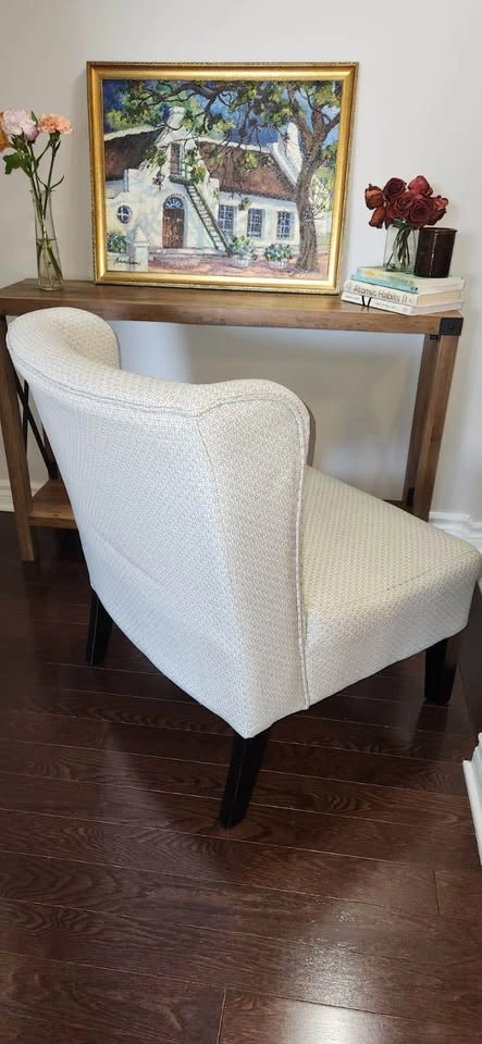 Cream/Beige Accent Chair - photo 3