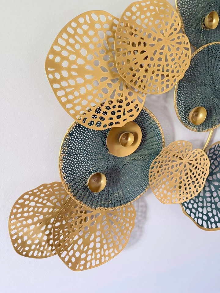 Large Teal & Gold Wall Art - 175$ Each - photo 3