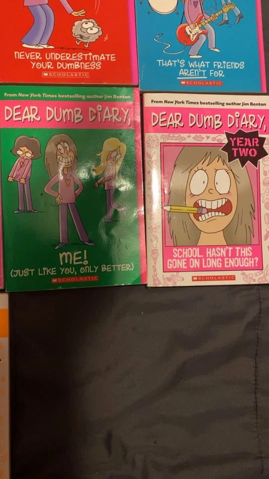 Dear Dumb Diary Book Lot by Jim Benton - 14 Books - photo 5