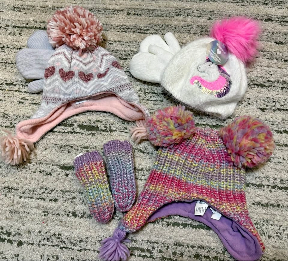 Baby Beanies | Hat with gloves $5 For All