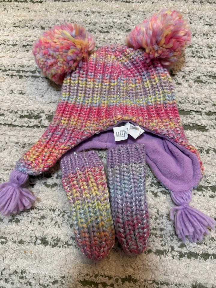 Baby Beanies | Hat with gloves $5 For All - photo 4